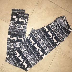 🆓 Winter theme leggings